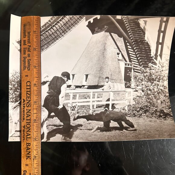 Vintage 1959 Movie Still "A Dog Of Flanders" 7x9 Black & White Fight Scene Photo - Picture 3 of 13